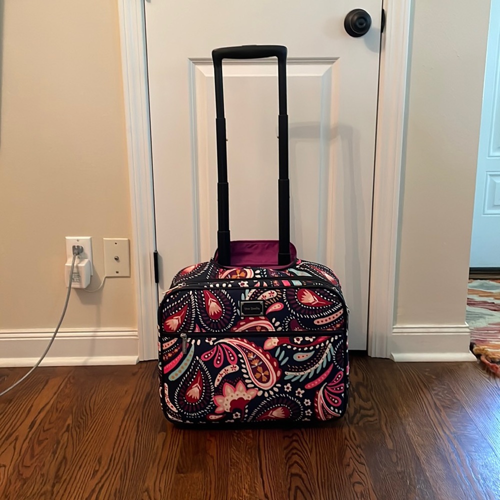 Vera Bradley Rolling Work Bag